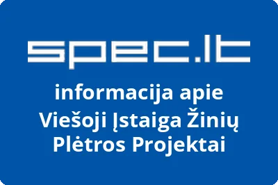 Žinių plėtros projektai, VŠĮ