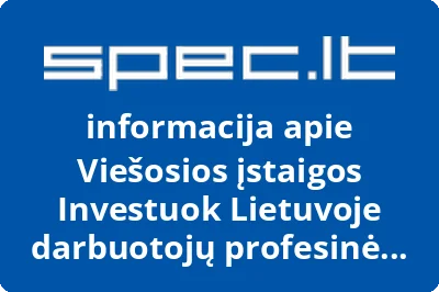 Viešosios įstaigos Investuok Lietuvoje darbuotojų profesinė sąjunga