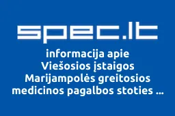 Viešosios įstaigos Marijampolės greitosios medicinos pagalbos stoties sveikatos apsaugos darbuotojų profesinė sąjunga | spec.lt