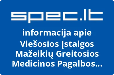 Viešosios Įstaigos Mažeikių Greitosios Medicinos Pagalbos Centro Profesinė Sąjunga