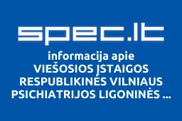 VIEŠOSIOS ĮSTAIGOS RESPUBLIKINĖS VILNIAUS PSICHIATRIJOS LIGONINĖS SVEIKATOS APSAUGOS DARBUOTOJŲ PROFESINĖ SĄJUNGA | spec.lt