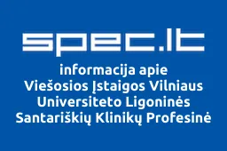 Viešosios Įstaigos Vilniaus Universiteto Ligoninės Santariškių Klinikų Profesinė Sąjunga | spec.lt