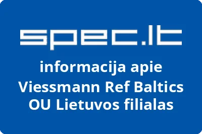 Viessmann Ref Baltics OU Lietuvos filialas
