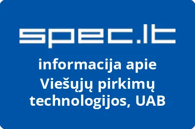 Viešųjų pirkimų technologijos, UAB