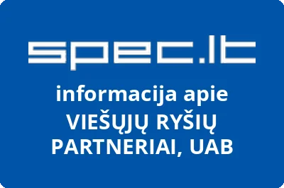 VIEŠŲJŲ RYŠIŲ PARTNERIAI, UAB