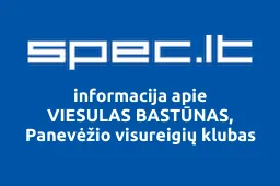 VIESULAS BASTŪNAS, Panevėžio visureigių klubas iliustracija