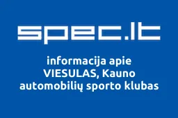 VIESULAS, Kauno automobilių sporto klubas | spec.lt