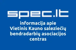 Vietinis Kauno saleziečių bendradarbių asociacijos centras | spec.lt