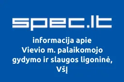 Vievio m. palaikomojo gydymo ir slaugos ligoninė, VšĮ