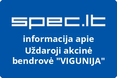 VIGUNIJA, UAB | spec.lt