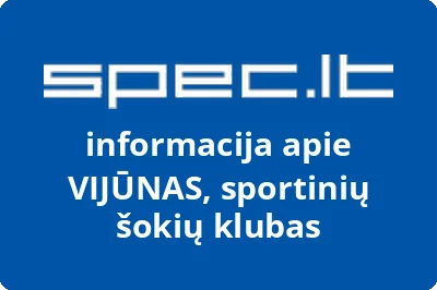 VIJŪNAS, sportinių šokių klubas