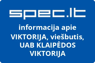 VIKTORIJA, viešbutis, UAB KLAIPĖDOS VIKTORIJA