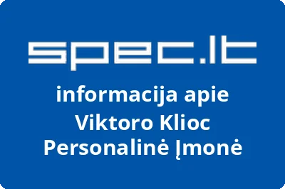 Viktoro Klioc personalinė įmonė