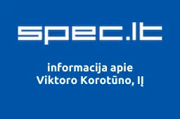 Viktoro Korotūno, IĮ | spec.lt