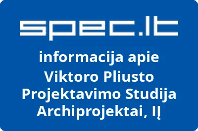 Viktoro Pliusto projektavimo studija archiprojektai, UAB