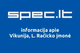 Vikunija, L. Račicko įmonė iliustracija