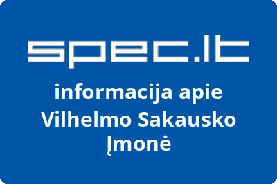 Vilhelmo Sakausko Įmonė | spec.lt