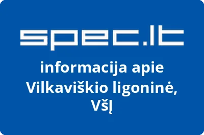 Vilkaviškio ligoninė, VŠĮ | spec.lt