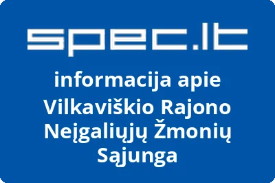Vilkaviškio rajono neįgaliųjų žmonių sąjunga