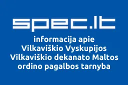 Vilkaviškio Vyskupijos Vilkaviškio dekanato Maltos ordino pagalbos tarnyba | spec.lt