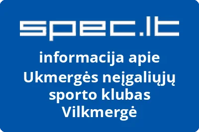 Ukmergės neįgaliųjų sporto klubas Vilkmergė