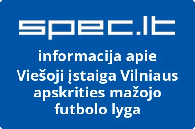 Vilniaus apskrities mažojo futbolo lyga, VŠĮ