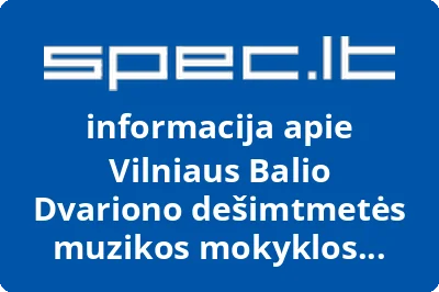 Vilniaus Balio Dvariono dešimtmetės muzikos mokyklos darbuotojų profesinė sąjunga