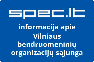 Vilniaus bendruomeninių organizacijų sąjunga