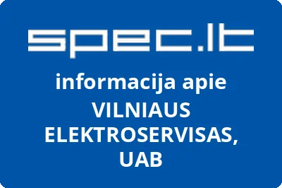 Vilniaus elektroservisas, UAB