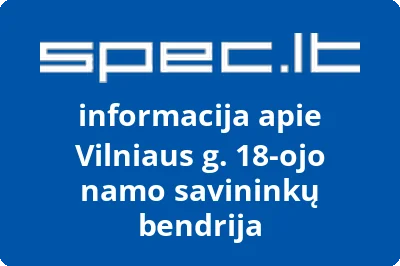 Vilniaus g. 18-ojo namo savininkų bendrija