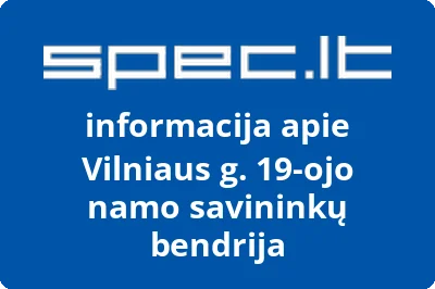 Vilniaus g. 19-ojo namo savininkų bendrija