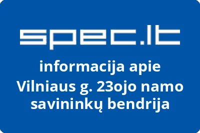 Vilniaus g. 23ojo namo savininkų bendrija