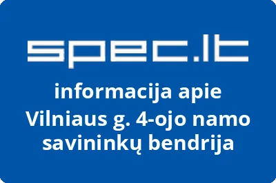 Vilniaus g. 4-ojo namo savininkų bendrija