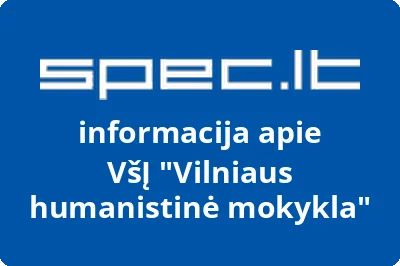 Vilniaus humanistinė mokykla, VŠĮ