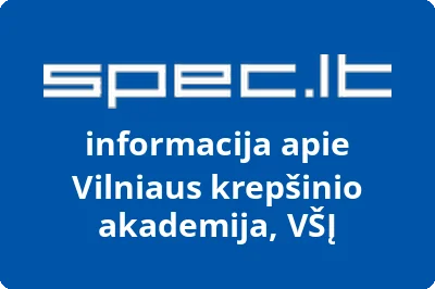 Vilniaus krepšinio akademija, VŠĮ