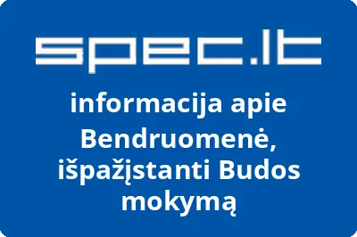 Bendruomenė, išpažįstanti Budos mokymą