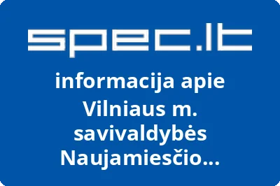 Vilniaus miesto savivaldybės administracijos Naujamiesčio seniūnija