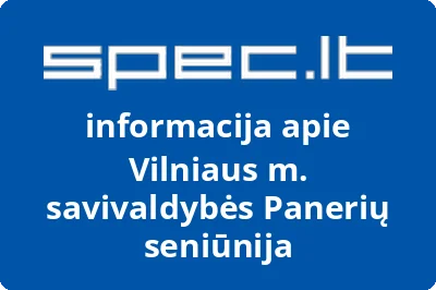 Vilniaus m. savivaldybės Panerių seniūnija