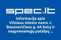 Vilniaus miesto namo J. Basanavičiaus g. 4A butų ir negyvenamųjų patalpų savininkų bendrija Gallery 4A | spec.lt