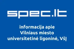 Vilniaus miesto universitetinė ligoninė, VšĮ