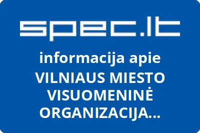 VILNIAUS MIESTO VISUOMENINĖ ORGANIZACIJA AMERIKOS LIETUVIŲ KULTŪROS NAMAI