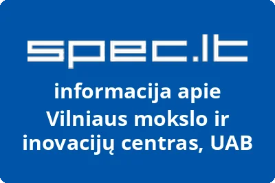 Vilniaus mokslo ir inovacijų centras, UAB