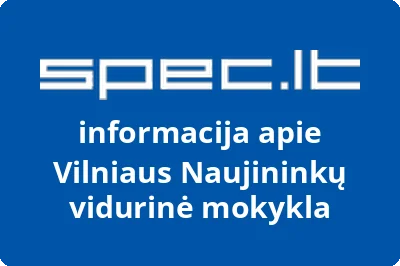Vilniaus Naujininkų vidurinė mokykla