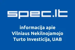 Vilniaus Nekilnojamojo Turto Investicija, UAB