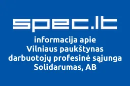 Vilniaus paukštynas darbuotojų profesinė sąjunga Solidarumas, AB | spec.lt