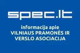 Vilniaus pramonės ir verslo asociacija | spec.lt