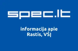 Rastis, VŠĮ | spec.lt