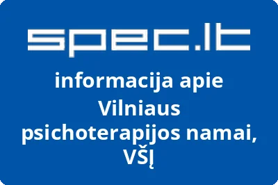 Vilniaus psichoterapijos namai, VŠĮ