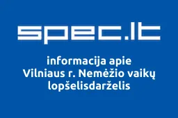 Vilniaus r. Nemėžio vaikų lopšelisdarželis | spec.lt