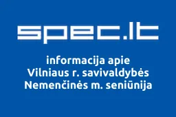Vilniaus r. savivaldybės Nemenčinės m. seniūnija iliustracija